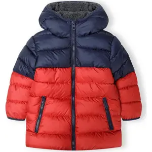 Bunda zimní chlapecká Puffa s chlupatou podšívkou, Minoti, 15coat 27, červená - 158/164 | 13/14let