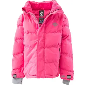 bunda zimní Puffa Neon dívčí, Pidilidi, PD1110-03, růžová - 98 | 3roky