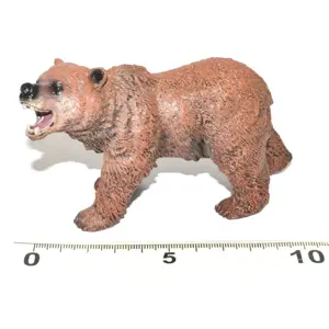 C - Figurka Medvěd hnědý 11 cm, Atlas, W101887