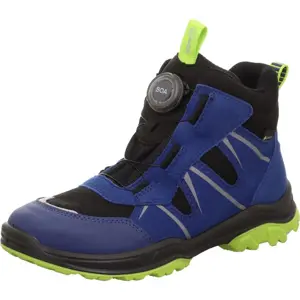 Chlapecké celoroční boty JUPITER Blau/Green Gore-Tex BOA, Superfit,1-000076-8010 - 42