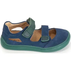chlapecké sandály Barefoot TERY DENIM, Protetika, tmavě modrá - 22