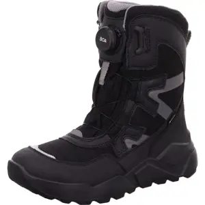 Chlapecké zimní boty ROCKET Black/Gray Gore-Tex, Superfit , 1-000403-0000, černá - 41