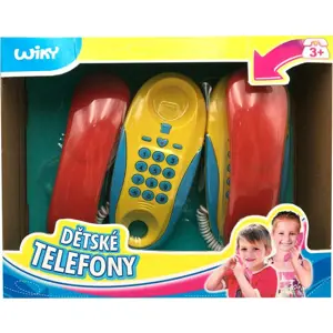 Dětské drátové telefony - český obal, Wiky, W009623