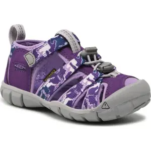 dětské sandály SEACAMP II CNX camo/tillandsia purple , Keen, 1026317/1026322, fialová - 31 | US13