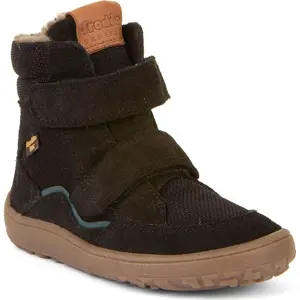 Dětské zimní barefoot boty TEX WINTER Black, Froddo, G3160233-4, černá - 40