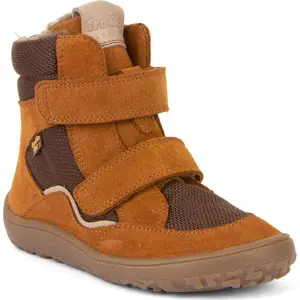 Dětské zimní barefoot boty TEX WINTER Cognac, Froddo, G3160233-1, hnědá - 40