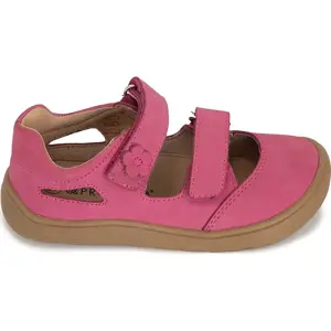 Dívčí sandály Barefoot PADY KORAL, Protetika, červená - 31