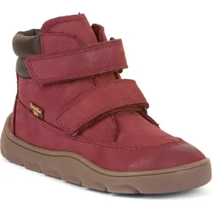 Produkt Dívčí zimní barefoot boty ZERU TEX Bordeaux, Froddo, G2110150-6, červená - 35