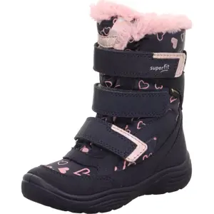 Dívčí zimní boty CRYSTAL Blue/Pink Gore-Tex, Superfit,1-009090-8020 - 35