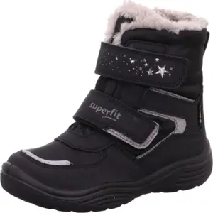 dívčí zimní boty CRYSTAL GTX, Superfit, 1-009098-0000, černá - 28