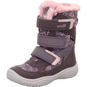 Dívčí zimní boty CRYSTAL Purple/Pink Gore-Tex, Superfit,1-009090-8510 - 34