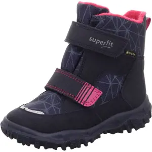 Dívčí zimní boty HUSKY Blue/Pink Gore-Tex, Superfit, 1-006080-8020, růžová - 41