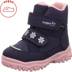 Dívčí zimní boty HUSKY1 Blau/Pink Gore-Tex, Superfit,1-006045-8030 - 30