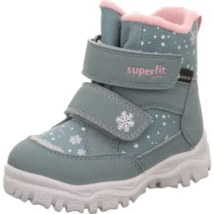 Dívčí zimní boty HUSKY1 Light Green/Pink Gore-Tex, Superfit,1-006045-7500 - 30