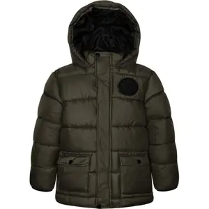 Kabát chlapecký nylonvý Puffa, Minoti, 11COAT 10, khaki - 98/104 | 3/4let