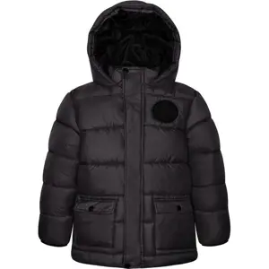 Kabát chlapecký nylonvý Puffa, Minoti, 11COAT 11, černá - 98/104 | 3/4let