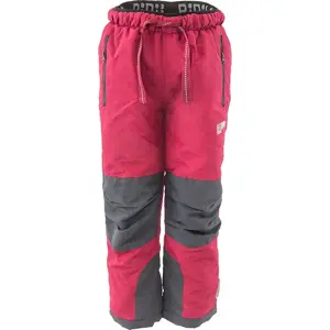 kalhoty sportovní outdoorové, podšité fleezovou podšívkou, Pidilidi, PD1121-16, vínová - 98 | 3roky