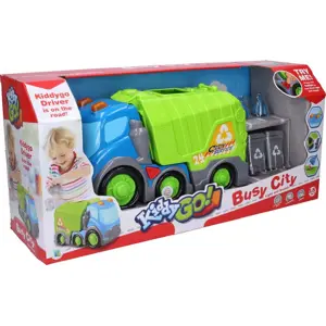 Kiddy Auto popelářské s efekty 31 cm 2 ks popelnice, Wiky Vehicles, W012387