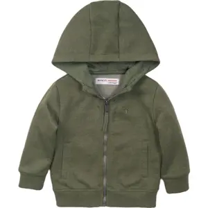 Produkt Mikina chlapecká celorozepínací s kapucí, Minoti, 3BZTHRU 11, khaki - 152/158 | 12/13let