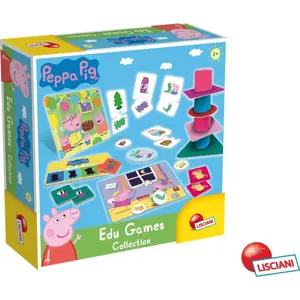 Peppa Pig kolekce vzdělávacích her, Lisciani, W013806