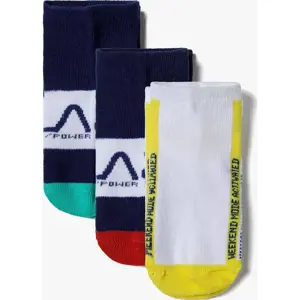 Ponožky chlapecké 3pack, Minoti, 13sock 20, Kluk - 98/104 | 3/4let