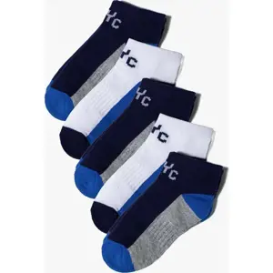 Ponožky chlapecké 5pack, Minoti, 13sock 26, Kluk - 98/104 | 3/4let