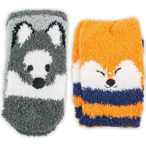 ponožky chlapecké FLUFFY- 2pack, Pidilidi, PD0146-22, uni - 38-39