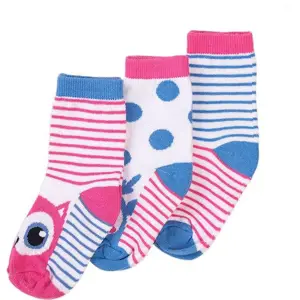 Ponožky dívčí 3pack, Minoti, TG SOCK 25, holka - 92/98 | 2/3let