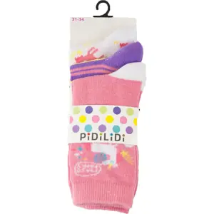 Produkt ponožky dívčí- 3pack, Pidilidi, PD0127, Holka - 38-39