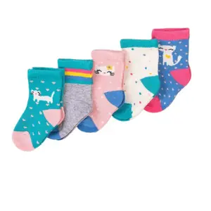 Ponožky dívčí 5pack, Minoti, NBG SOCK 18, holka - 92/98 | 2/3let