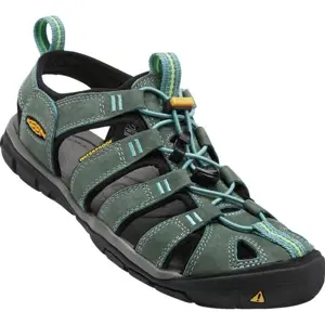 Sandály Clearwater CNX Leather W mineral blue/yellow, Keen, 1014371, modrá - 39.5