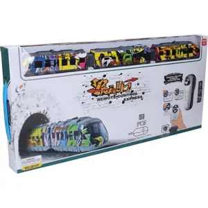 Vlak graffiti set RC 117 x 66 cm, Wiky RC, W008061