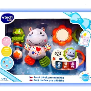 Vtech První dárek pro miminko (CZ) - modrý, Vtech, W006964